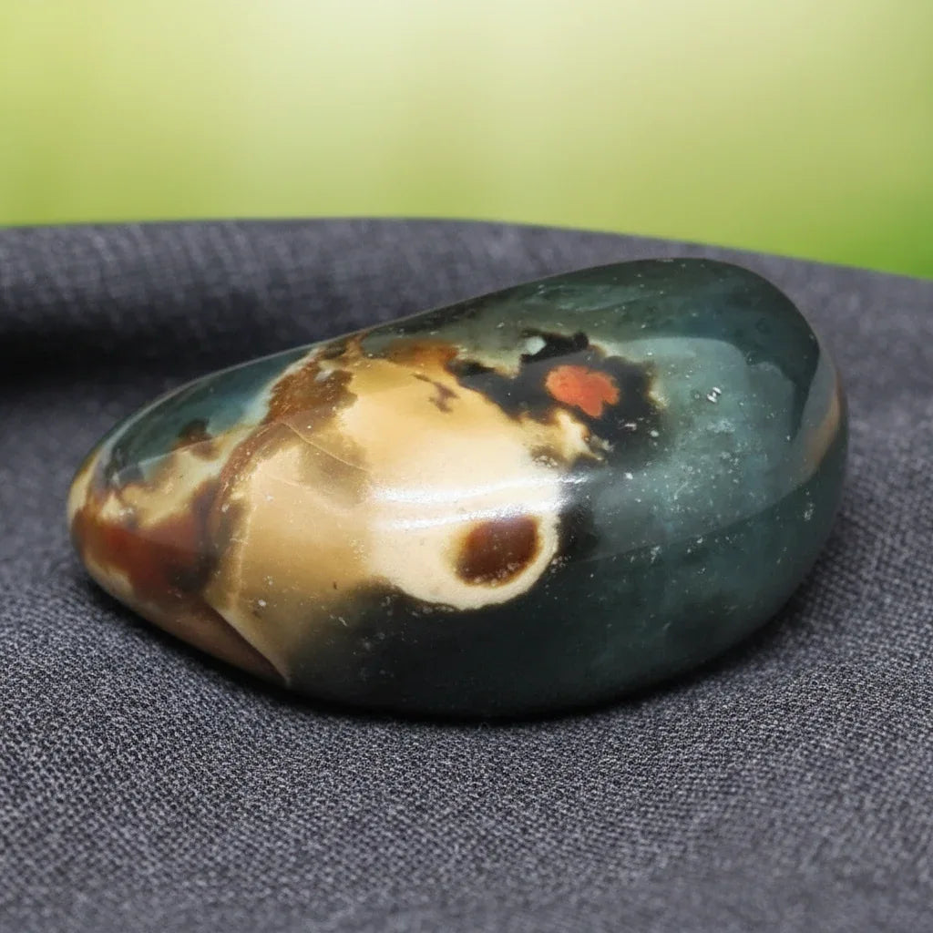 Galet poli en Jaspe Polychrome 120g (PRGFL359-14)