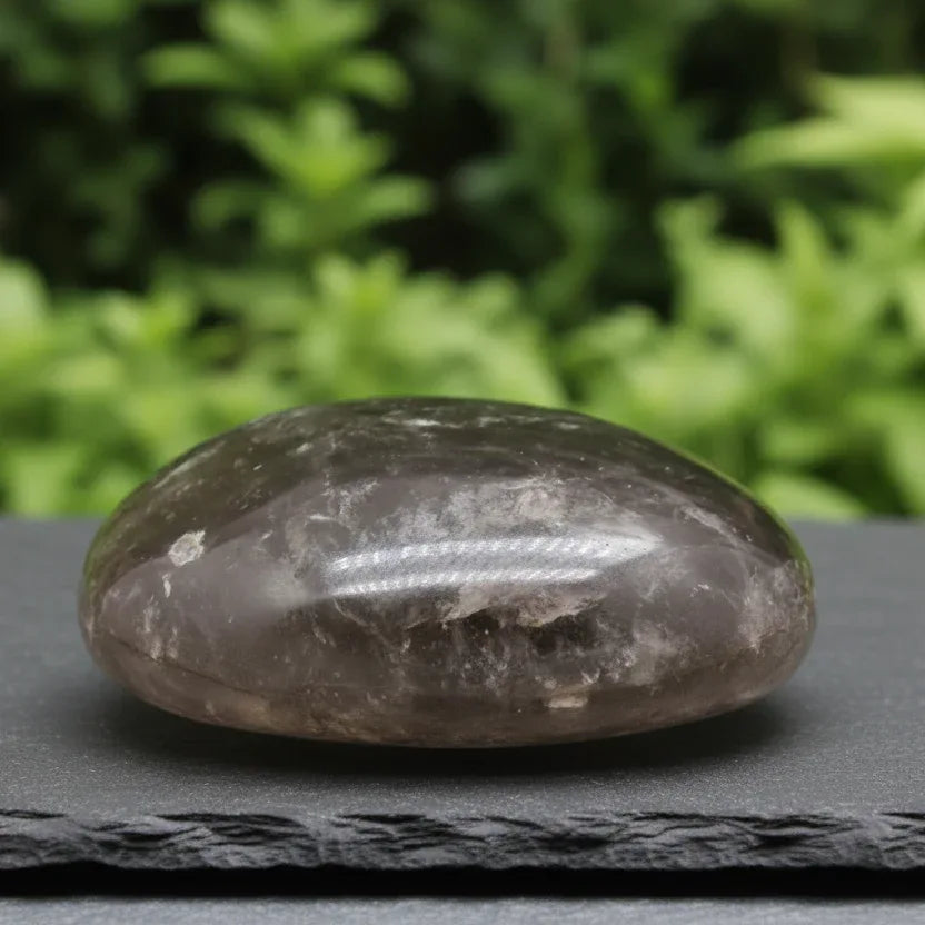 Galet en Quartz fumé Morion 55g (PRGFL151)