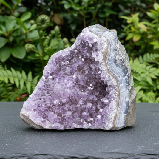 Géode d'Améthyste brute 872g (MB330-14)