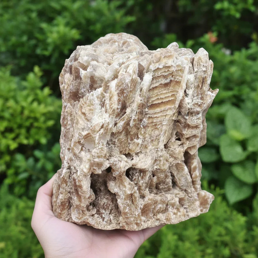 Gypse "Fer de Lance" et Argile bruts 3200g (MB525-4)