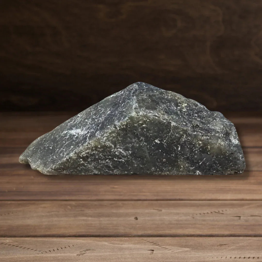 Labradorite 1 face polie et 1 face brute 30g (PRGFL575-11)