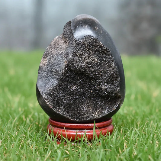 Œuf en Septaria brut et poli 114g (PRGFL588-10)