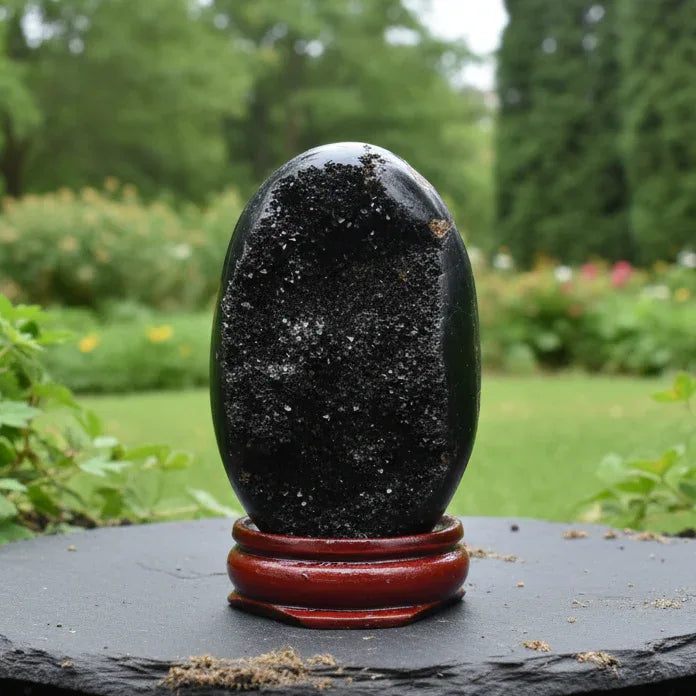 Œuf en Septaria brut et poli 83g (PRGFL588-2)