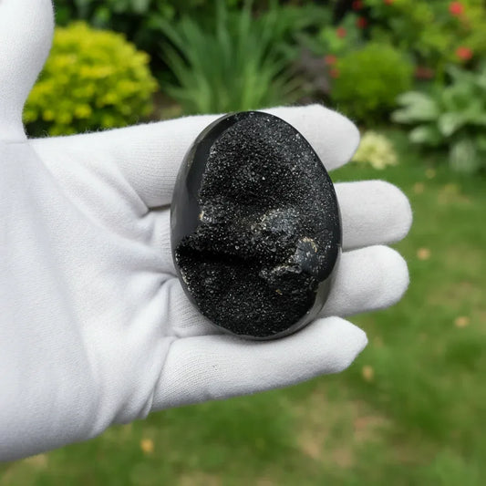 Œuf en Septaria brut et poli 102g (PRGFL588-6)