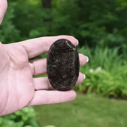 Œuf en Septaria brut et poli 83g (PRGFL588-2)