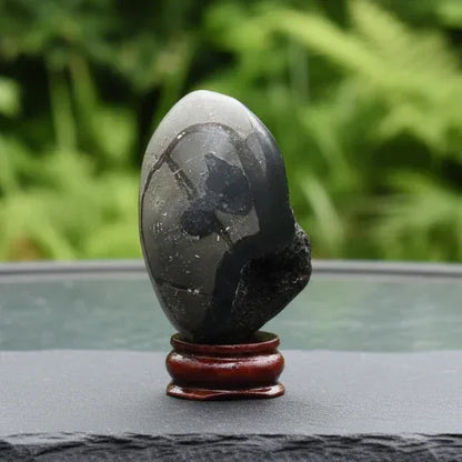 Œuf en Septaria brut et poli 102g (PRGFL588-6)