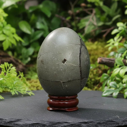 Œuf en Septaria brut et poli 102g (PRGFL588-6)