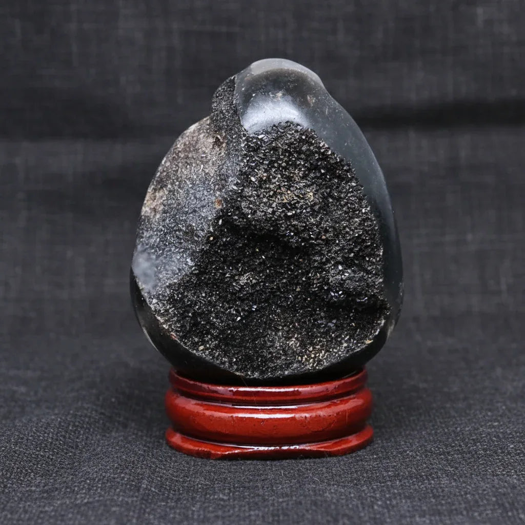 Œuf en Septaria brut et poli 114g (PRGFL588-10)