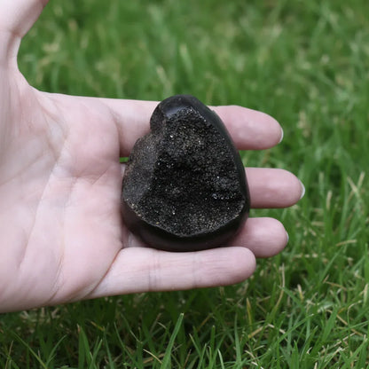 Œuf en Septaria brut et poli 114g (PRGFL588-10)