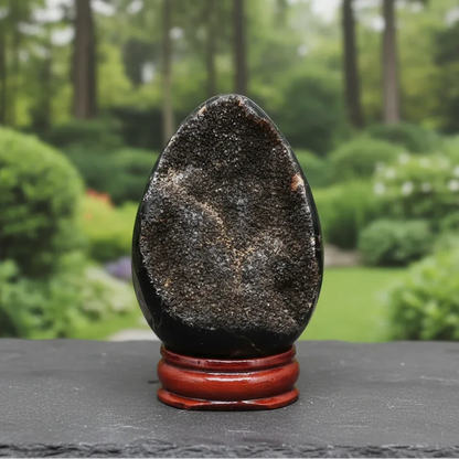 Œuf en Septaria brut et poli 146g (PRGFL588-12)