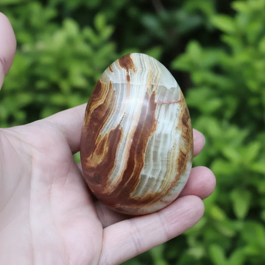 Œuf en Aragonite et Calcite 258g (PRGFL620-6)