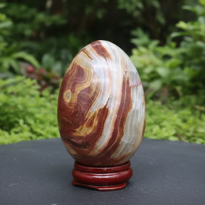 Œuf en Aragonite et Calcite 258g (PRGFL620-6)