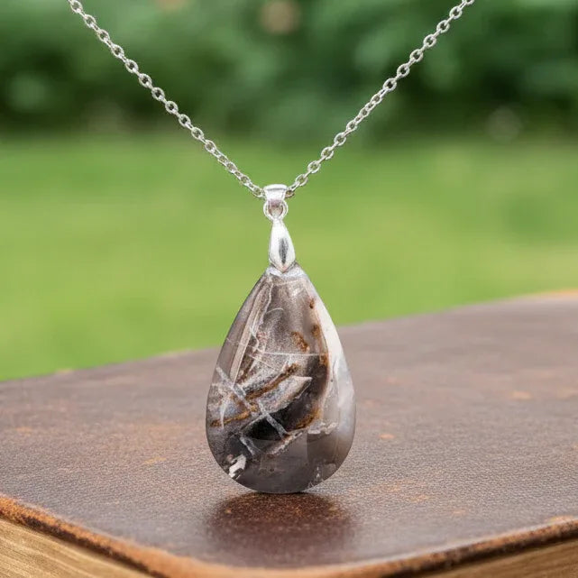 Pendentif en Agate bâton (PE1906)