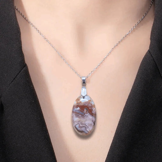 Pendentif en Agate Crazy Lace (PE2006)