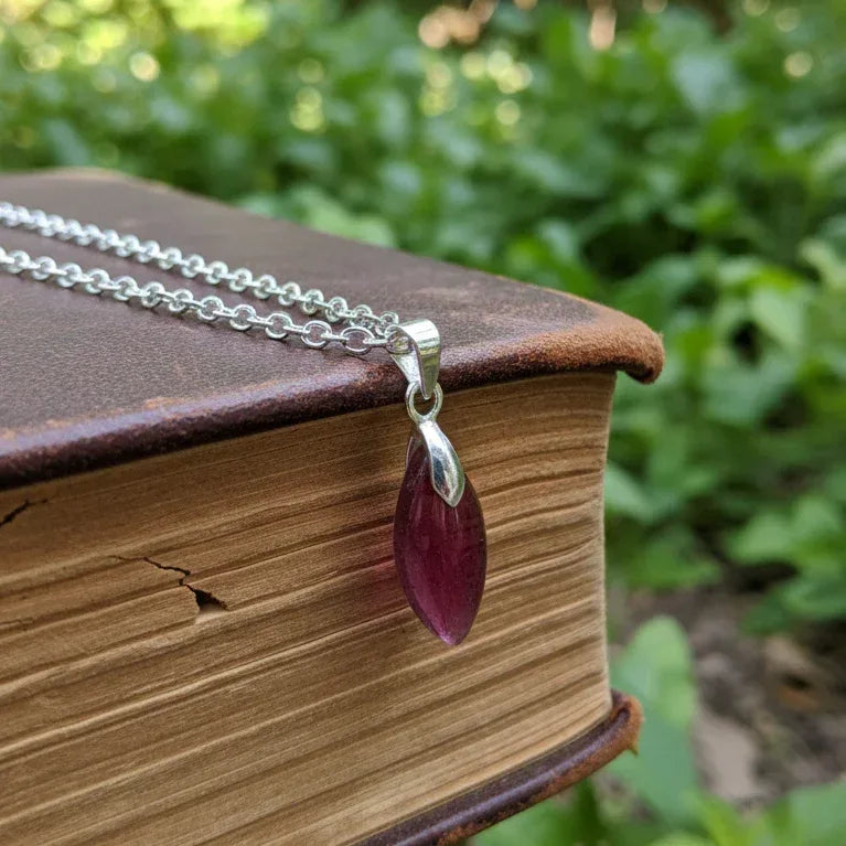 Pendentif en Grenat Rhodolite (PE2049)