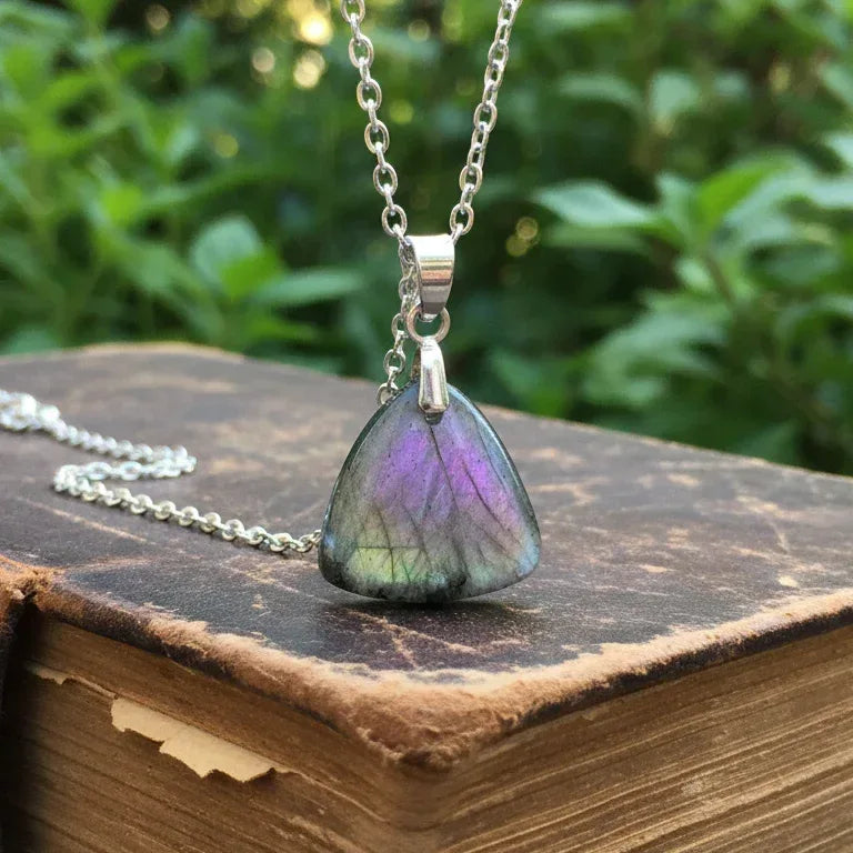 Pendentif en Labradorite (PE2046)