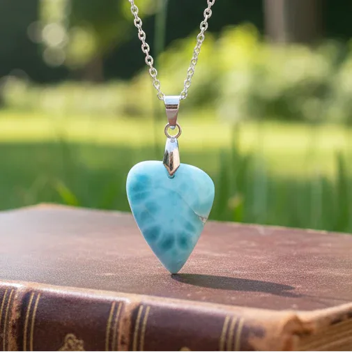 Pendentif en Larimar (PE1419-2)