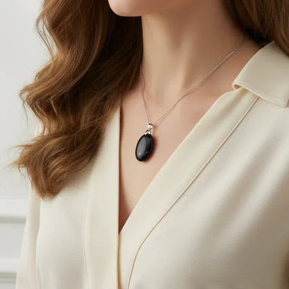 Pendentif en Obsidienne Œil Céleste (PE2048)