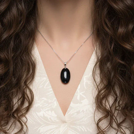 Pendentif en Obsidienne Œil Céleste (PE1552)