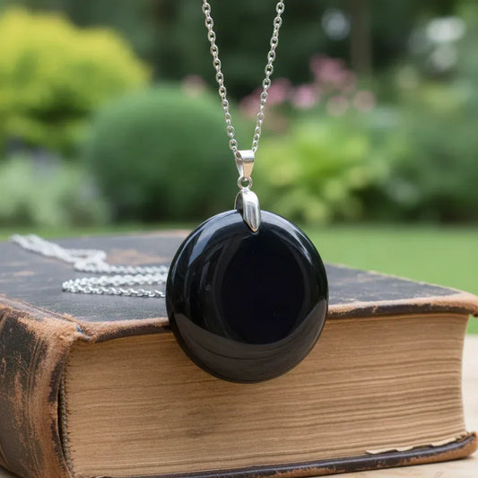 Pendentif en Obsidienne Œil Céleste (PE2050)