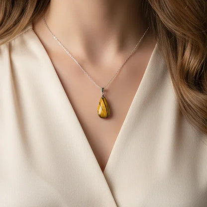 Pendentif en Œil de Tigre (PE1934)