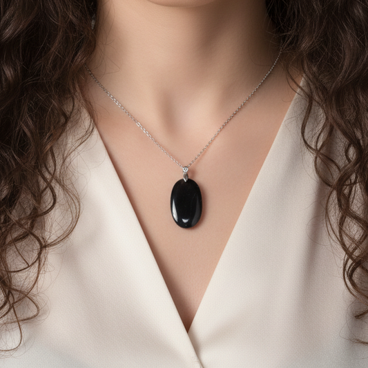 Pendentif en Tourmaline noire (PE1168) - ENAE Minéraux