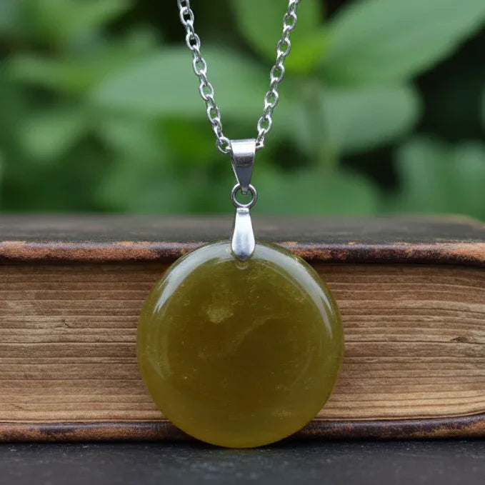 Pendentif en Grenat Grossulaire (PE1315)