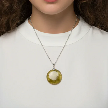 Pendentif en Grenat Grossulaire (PE1315)