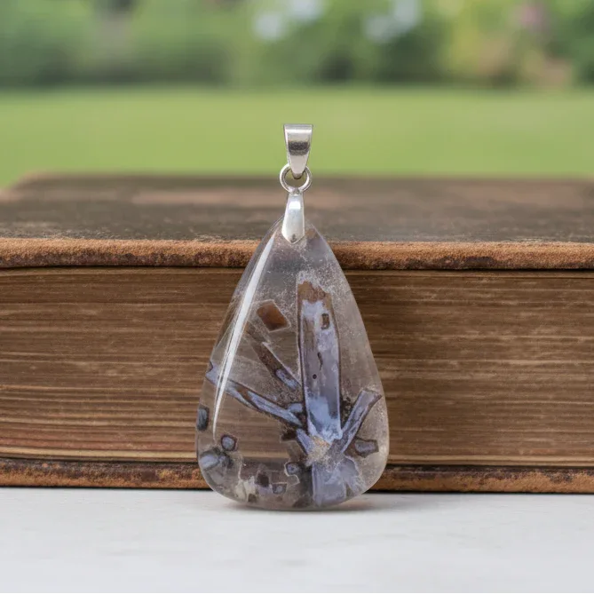 Pendentif en Agate bâton (PE1806)