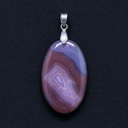 Pendentif en Agate du Botswana (PE2028)