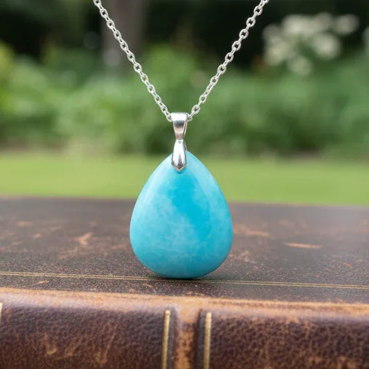 Pendentif en Amazonite (PE1711-3)