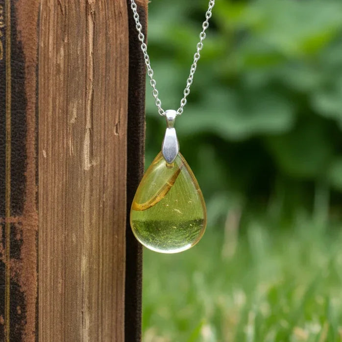 Pendentif en Ambre (PE1917-1)