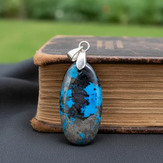 Pendentif en Azurite (PE1244)