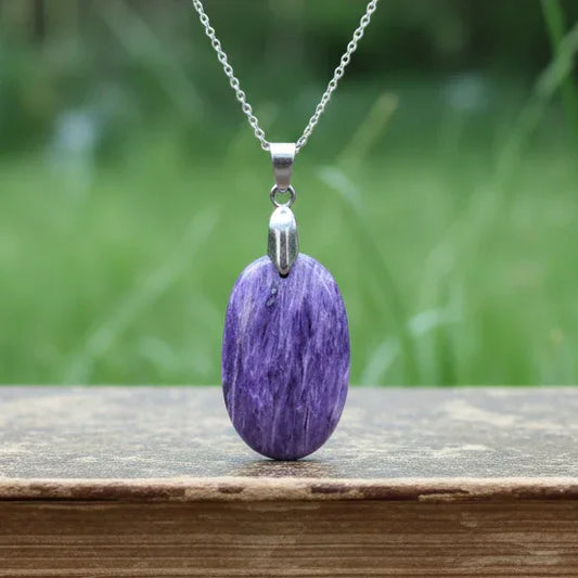 Pendentif en Charoïte (PE1250)