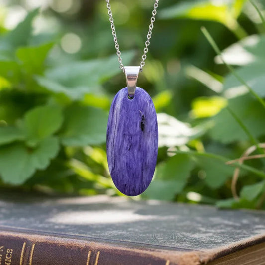Pendentif en Charoïte (PE1251)