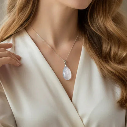 Pendentif en Cristal de roche (PE1793)