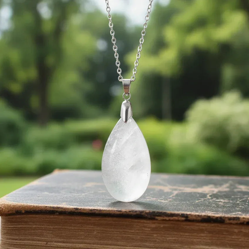 Pendentif en Cristal de roche (PE1793)