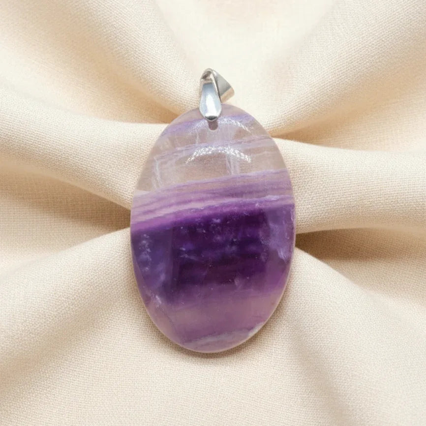 Pendentif en Fluorite (PE714)