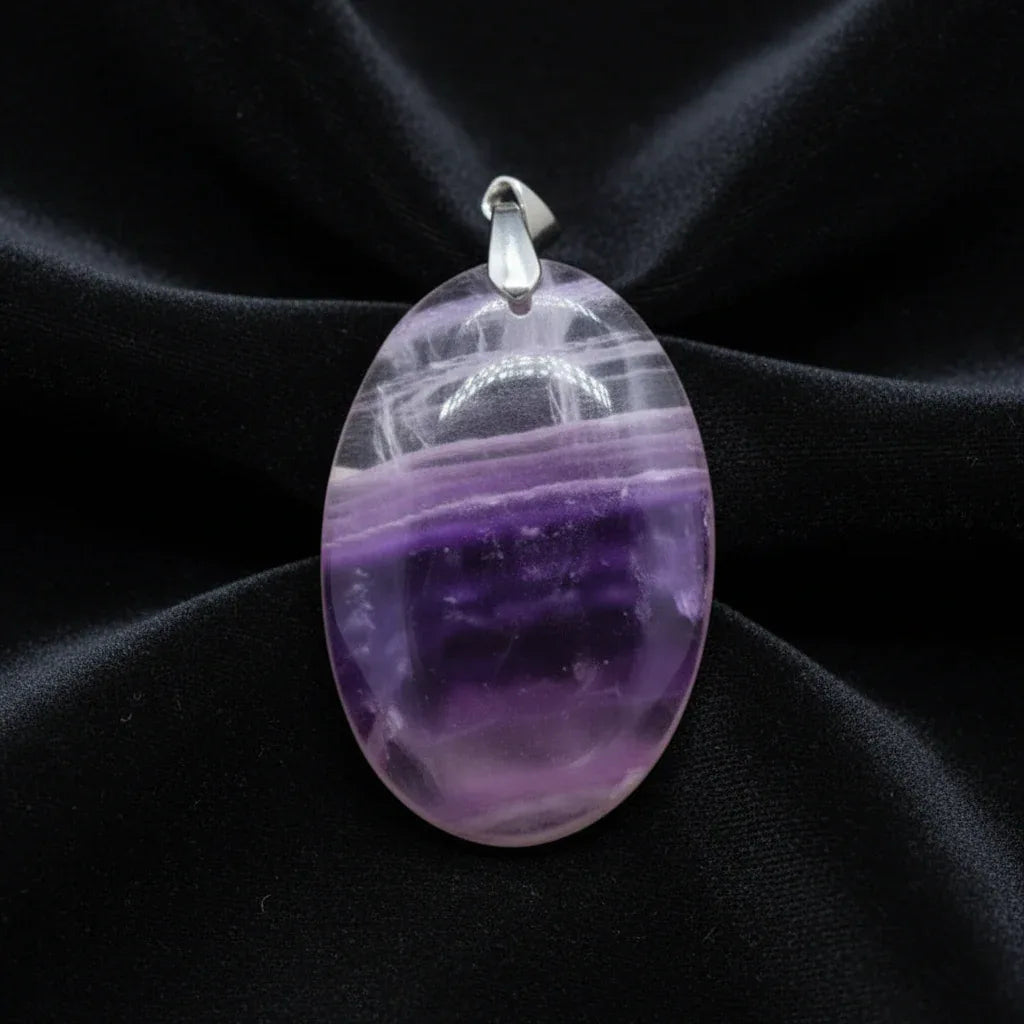 Pendentif en Fluorite (PE714)