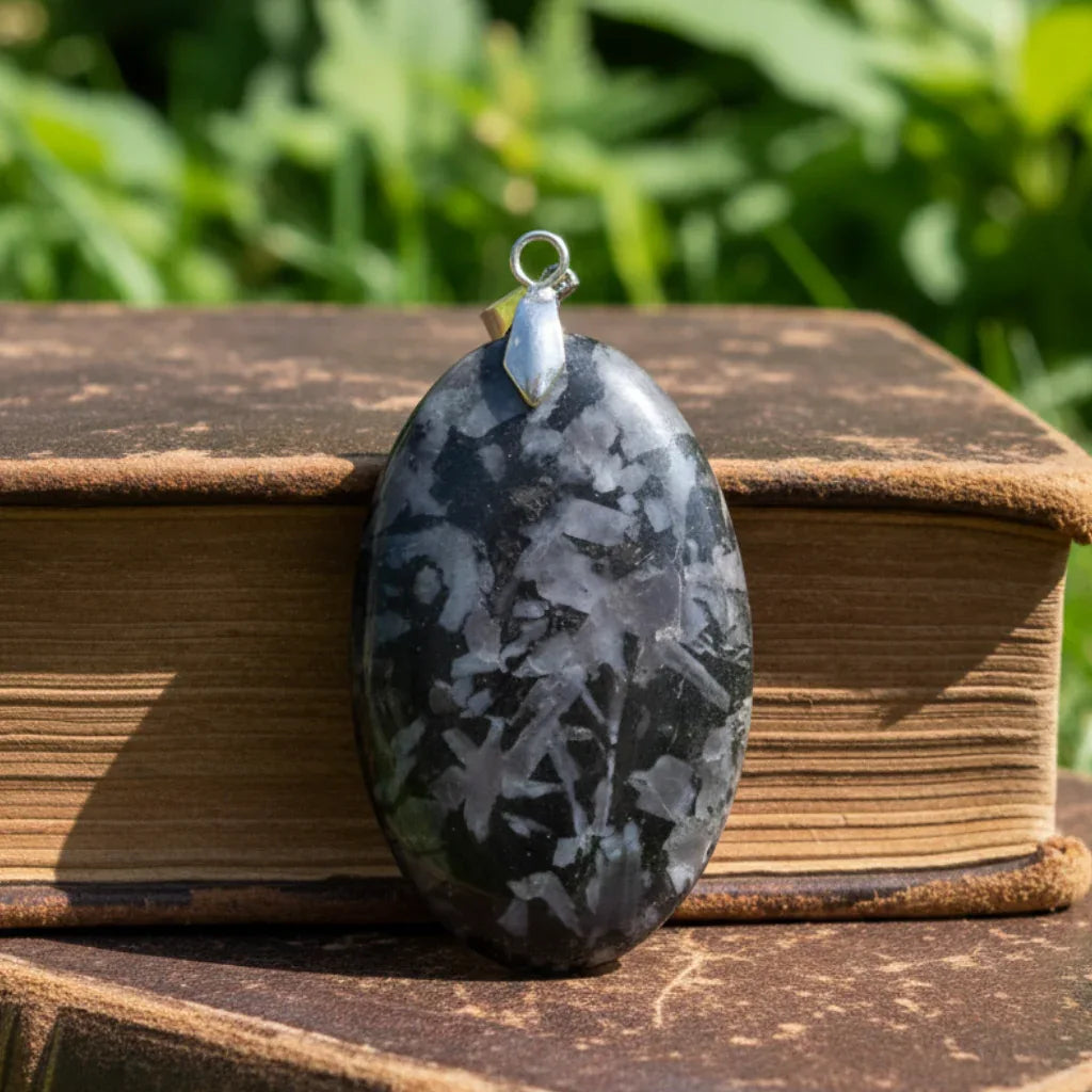 Pendentif en Gabbro (PE1514)