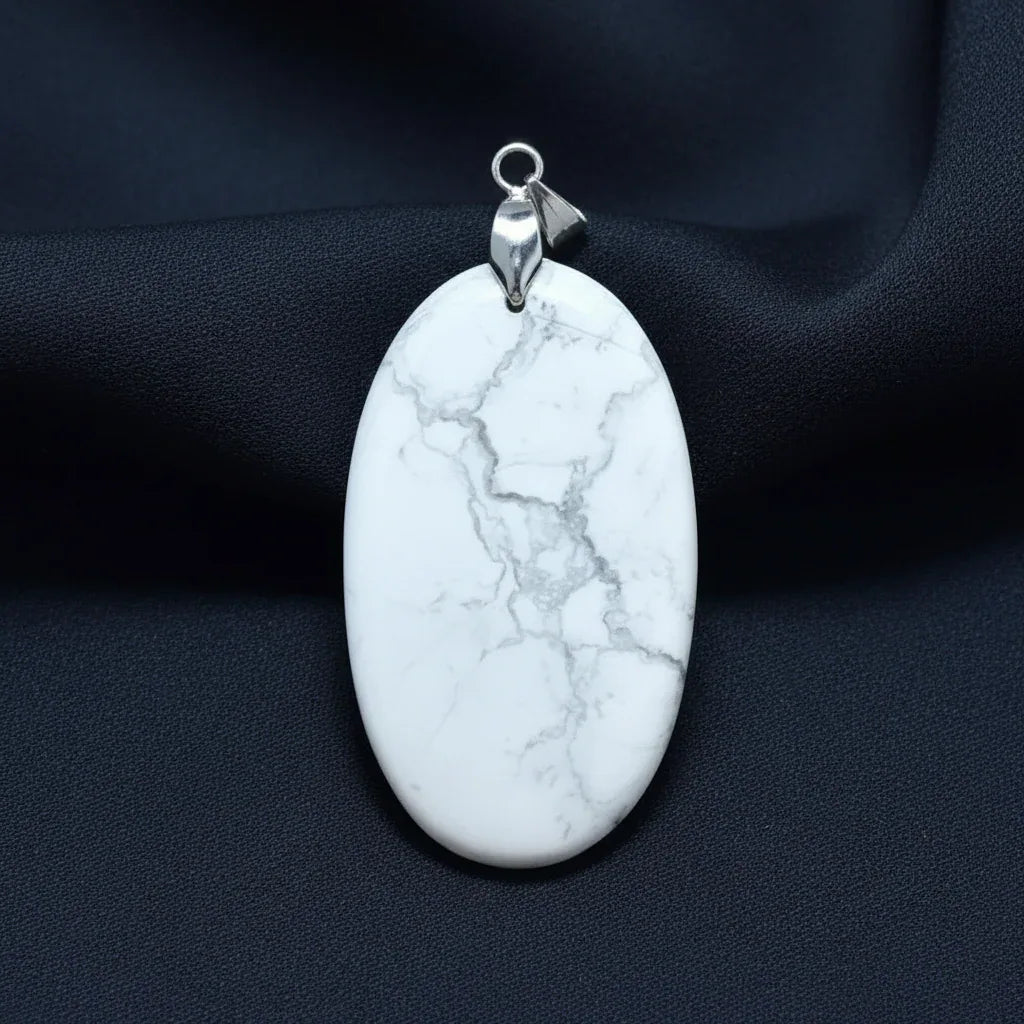 Pendentif en Howlite (PE781)