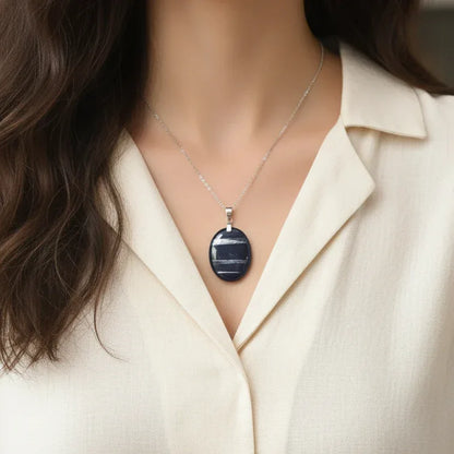 Pendentif en Hypersthène (PE2026)