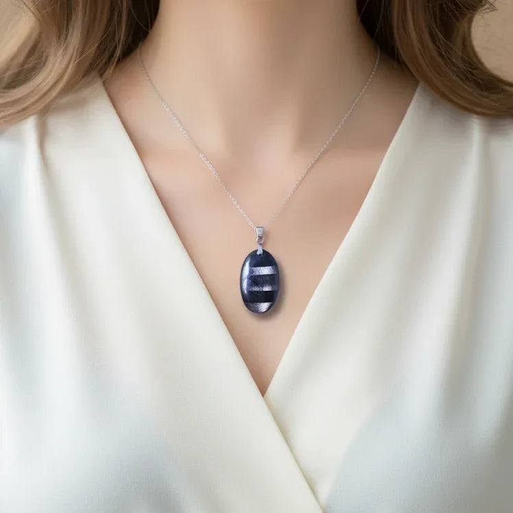 Pendentif en Hypersthène (PE2027)