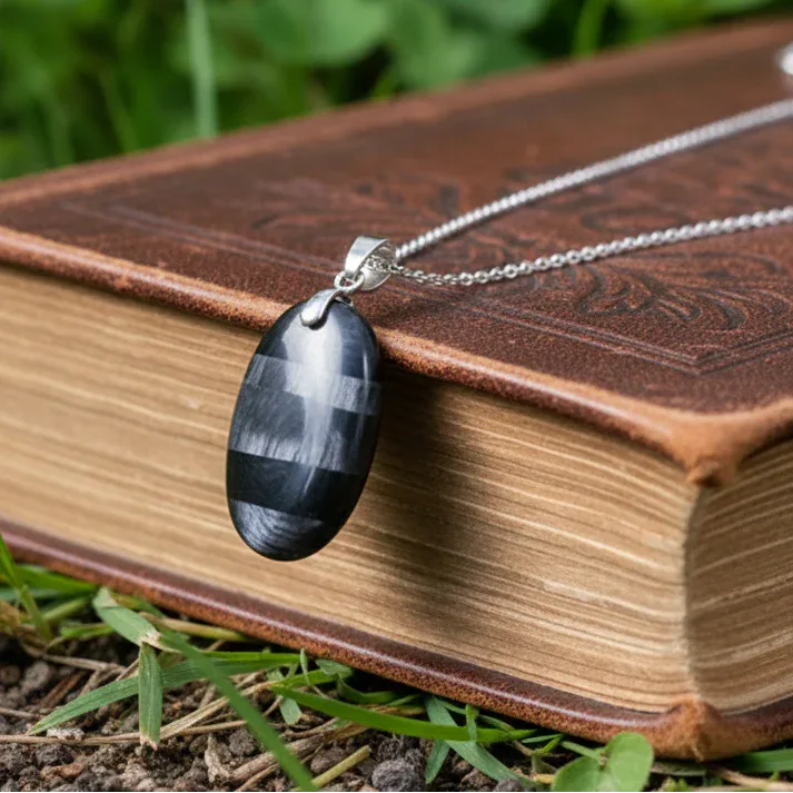 Pendentif en Hypersthène (PE2027)