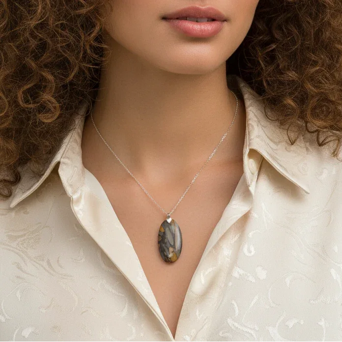 Pendentif en Marbre Sabalgarh (PE1961)