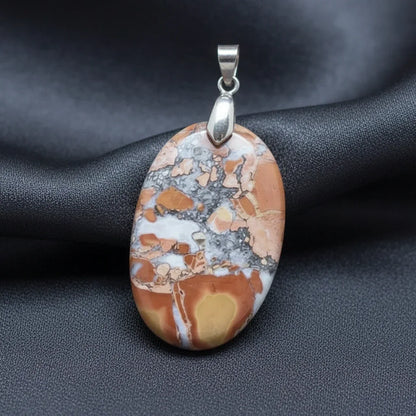 Pendentif en Jaspe Maligano (PE880)