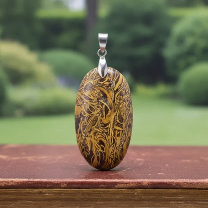 Pendentif en Jaspe Maryam (PE1690)