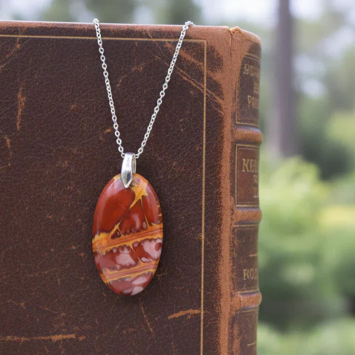 Pendentif en Jaspe Noreena (PE1220)