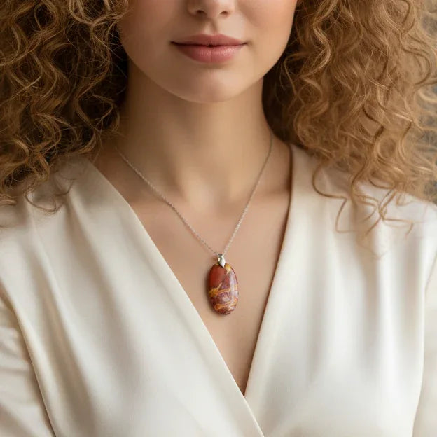 Pendentif en Jaspe Noreena (PE1220)