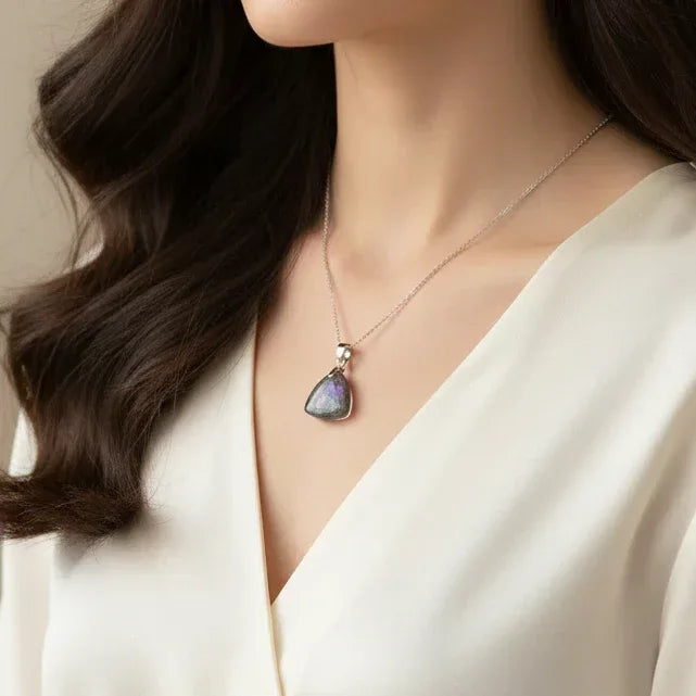 Pendentif en Labradorite (PE2046)